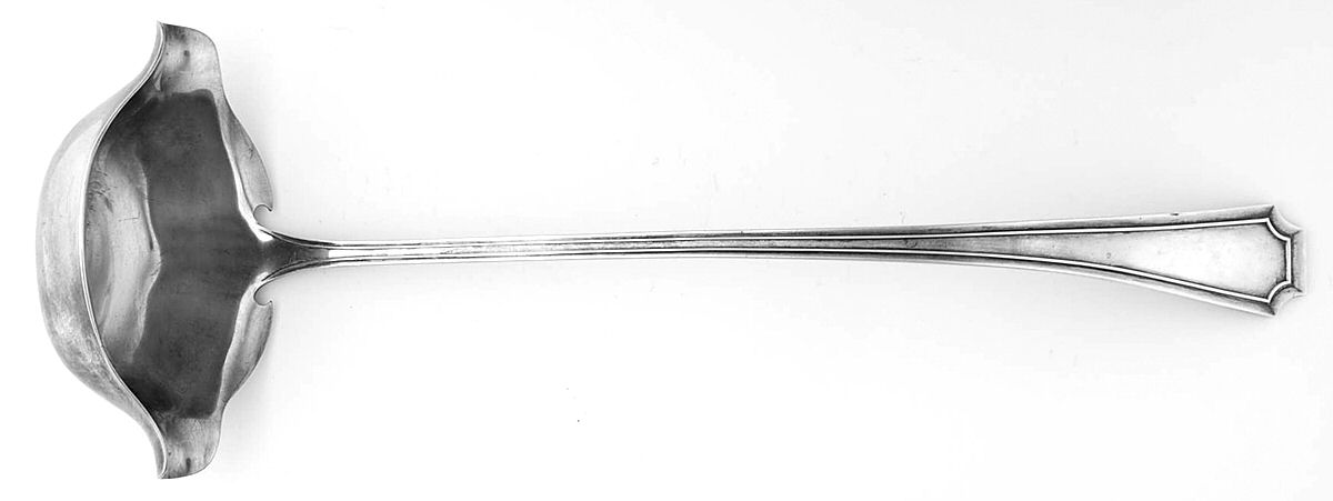 Fairfax (Sterling, 1910) Punch Ladle Solid Piece by Durgin-1