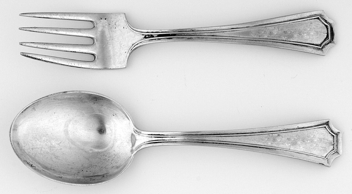 Fairfax (Sterling, 1910) 2 Pc Baby Set (BF, BS) by Durgin-1