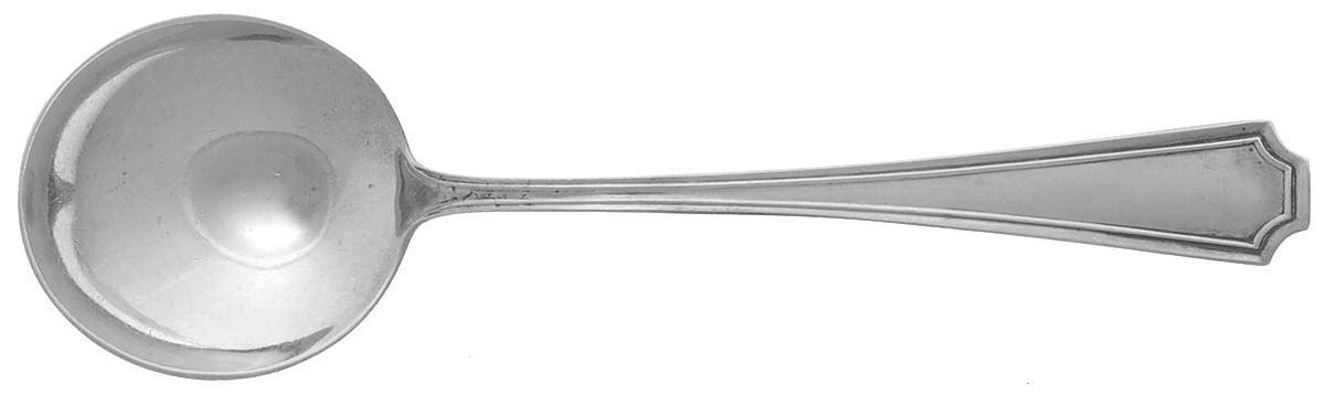 Fairfax (Sterling, 1910) Round Bowl Soup Spoon (Bouillon) by Durgin-1