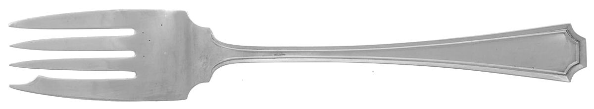 Fairfax (Sterling, 1910) Large Individual Salad Fork by Durgin-1