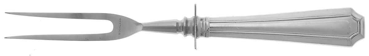 Fairfax (Sterling, 1910) Small Steak Carving Fork with Stainless Prongs by Durgin-1