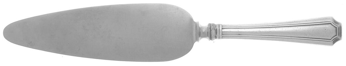Fairfax (Sterling, 1910) Pie Server with Stainless Blade by Durgin-1