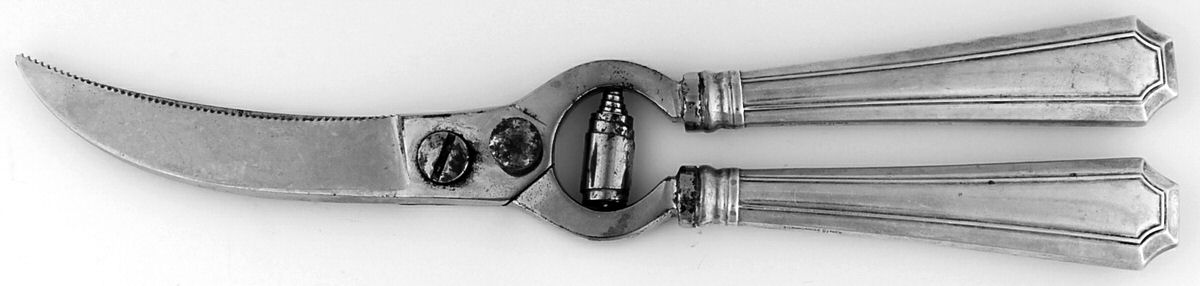 Fairfax (Sterling, 1910) Poultry Shears with Stainless Blades by Durgin-1
