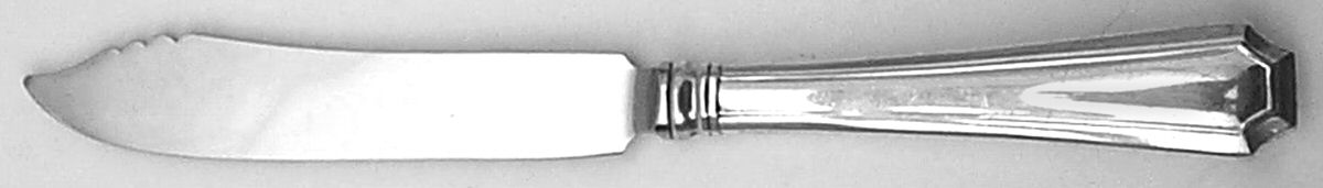 Fairfax (Sterling, 1910) Individual Cheese Knife with Stainless Blade by Durgin-1