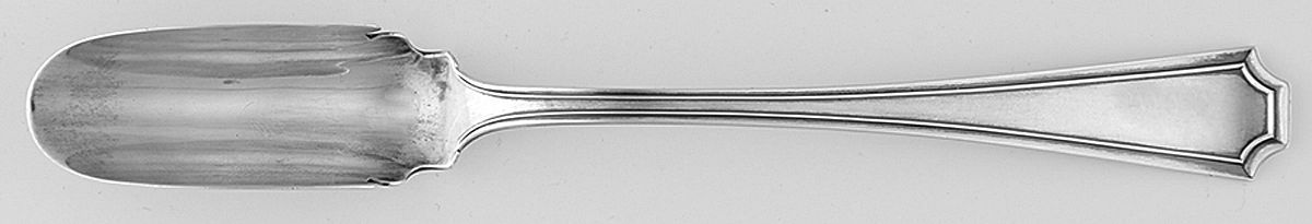 Fairfax (Sterling, 1910) Solid Large Cheese Scoop by Durgin-1