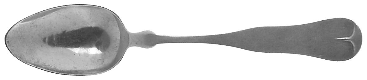 Fiddle (Sterling, 1855) Teaspoon by Durgin-1