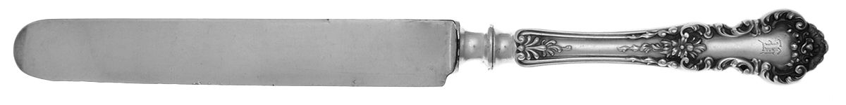 Hampshire (Sterling, 1906) Monogramed Old French Hollow Knife with Bolster by Durgin-1