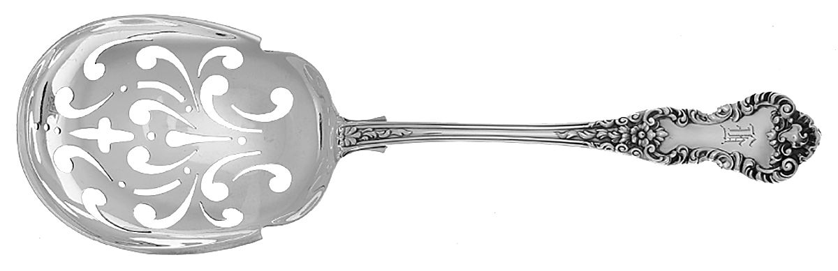 Hampshire (Sterling, 1906) Ice Serving Spoon Large by Durgin-1