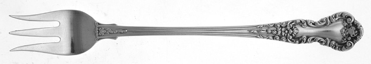 Hampshire (Sterling, 1906) Cocktail/Seafood Fork by Durgin-1