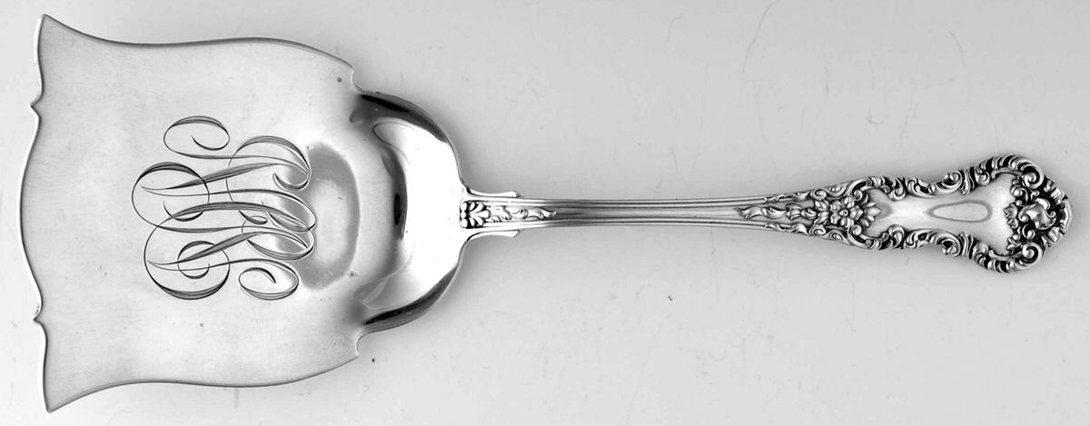 Hampshire (Sterling, 1906) Solid Waffle Server by Durgin-1
