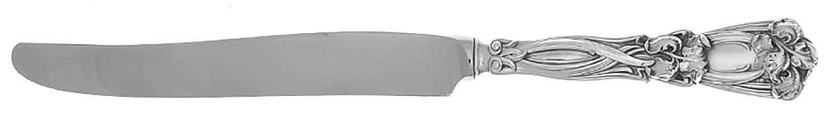 Iris (Sterling, 1900, No Monograms) New French Hollow Knife by Durgin-1