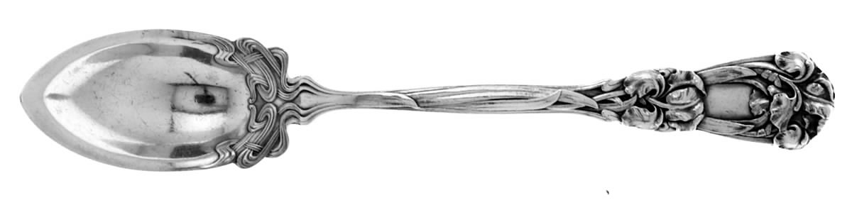 Iris (Sterling, 1900, No Monograms) Orange Spoon by Durgin-1