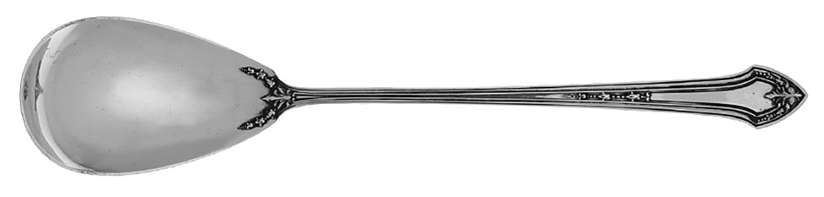 Lenox (Sterling, 1912) Large Lettuce Serving Spoon by Durgin-1
