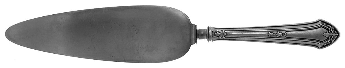 Lenox (Sterling, 1912) Cake Knife with Silverplate Blade by Durgin-1