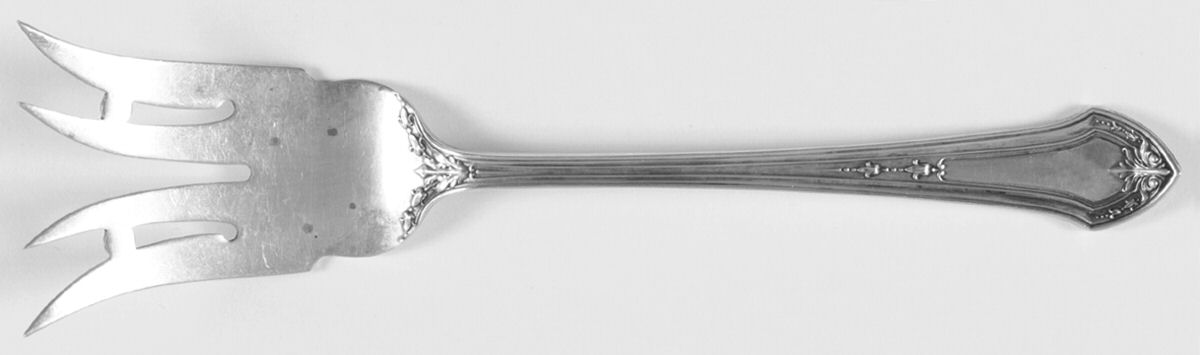Lenox (Sterling, 1912) Large Chipped Beef Fork by Durgin-1