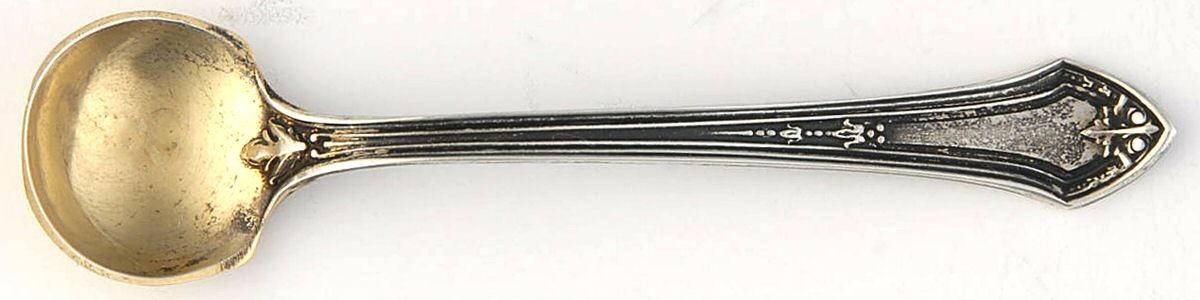 Lenox (Sterling, 1912) Individual Salt Spoon by Durgin-1