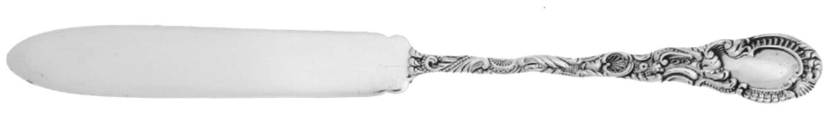 Louis XV (Sterling, 1891) Individual Solid Fruit Knife by Durgin-1