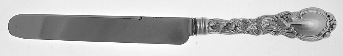 Louis XV (Sterling, 1891) Old French Hollow Knife with Bolster by Durgin-1
