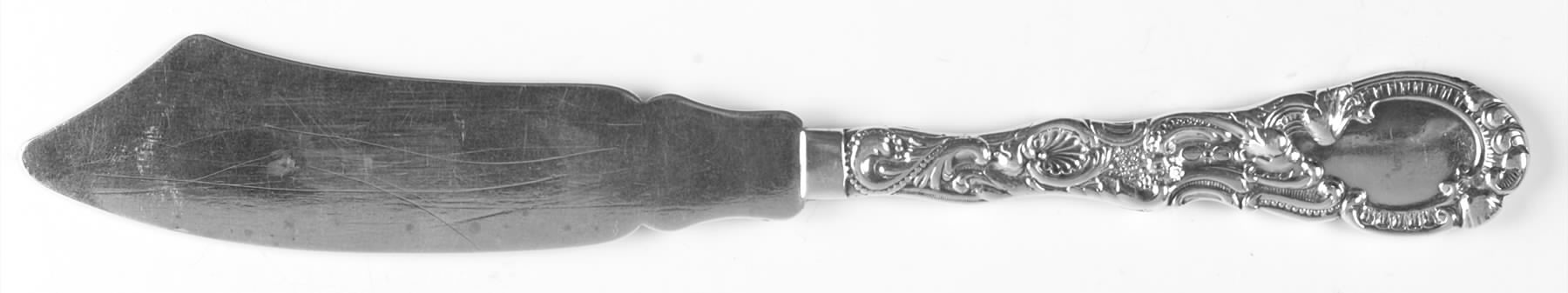Louis XV (Sterling, 1891) Individual Solid Fish Knife by Durgin-1