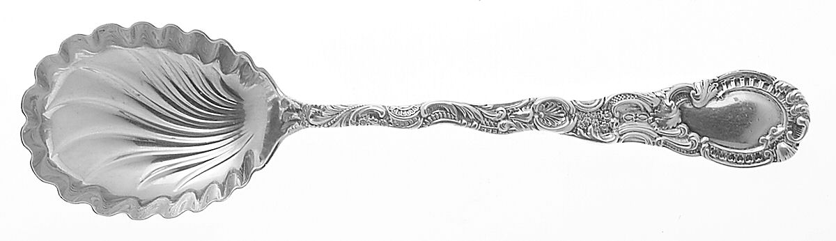 Louis XV (Sterling, 1891) Large Jelly Spoon by Durgin-1