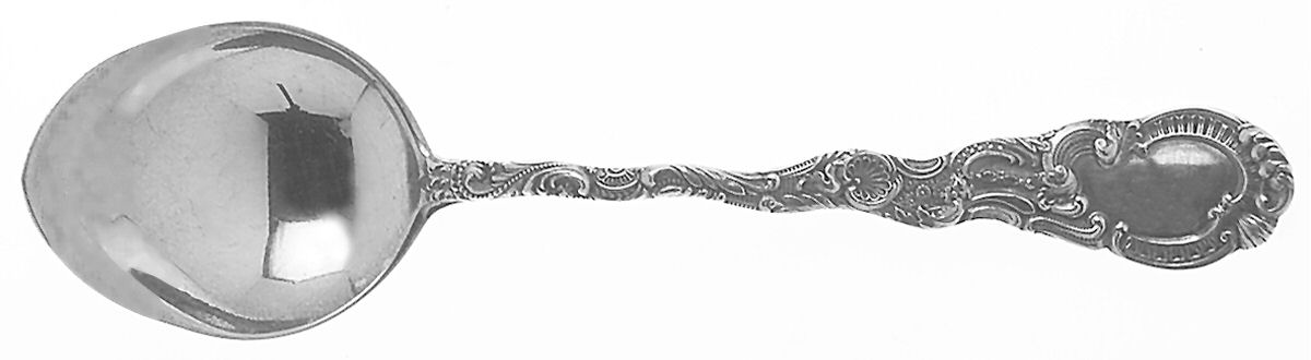 Louis XV (Sterling, 1891) Large Chocolate Spoon by Durgin-1