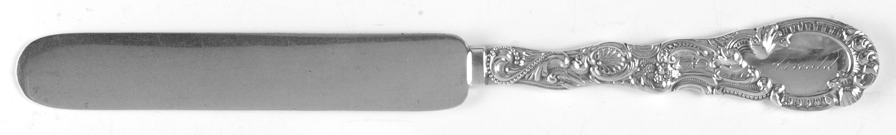 Louis XV (Sterling, 1891) Solid Tea/Child Knife by Durgin-1
