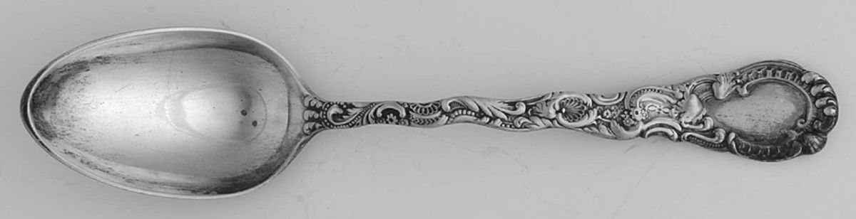 Louis XV (Sterling, 1891) Dessert/Oval Soup Spoon by Durgin-1