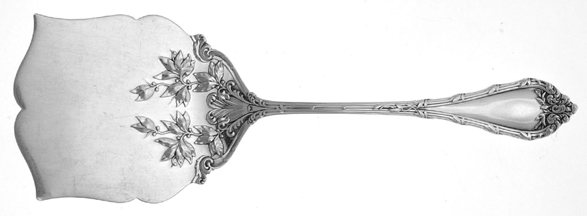 Madame Royale (Sterling, 1897) Solid Waffle Server by Durgin-1