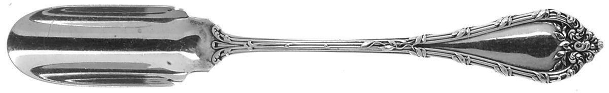 Madame Royale (Sterling, 1897) Solid Medium Cheese Scoop by Durgin-1