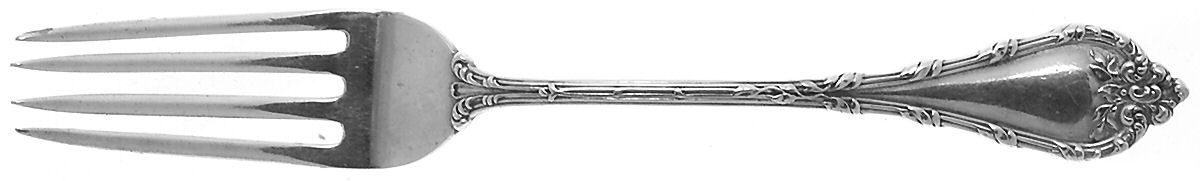 Madame Royale (Sterling, 1897) Solid Youth Tea Fork by Durgin-1
