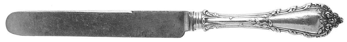 Madame Royale (Sterling, 1897) Blunt Hollow Knife with Bolster by Durgin-1