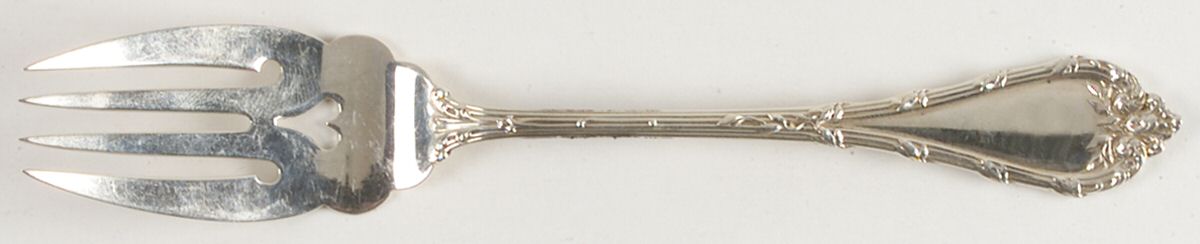 Madame Royale (Sterling, 1897) Large Individual Solid Fish/Salad Fork by Durgin-1
