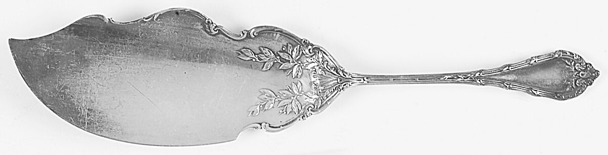 Madame Royale (Sterling, 1897) Large Solid Fish Serving Knife by Durgin-1