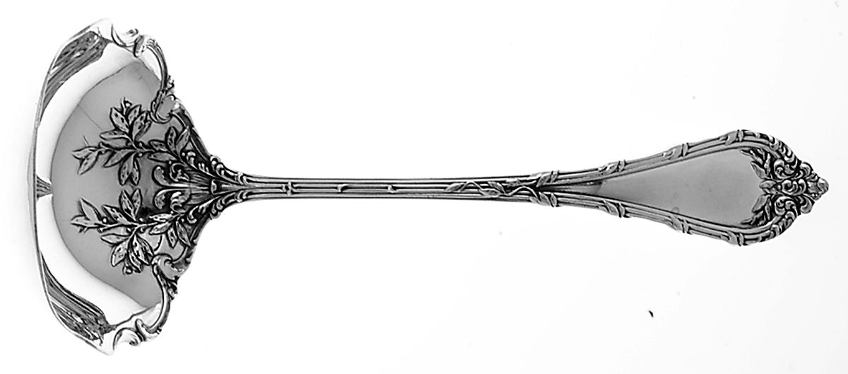 Madame Royale (Sterling, 1897) Solid Gravy Ladle by Durgin-1