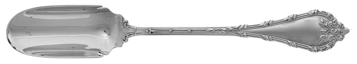 Madame Royale (Sterling, 1897) Solid Cheese Scoop by Durgin-1