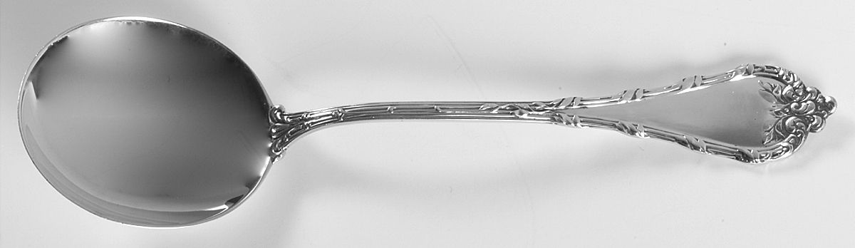 Madame Royale (Sterling, 1897) Round Bowl Soup Spoon (Bouillon) by Durgin-1
