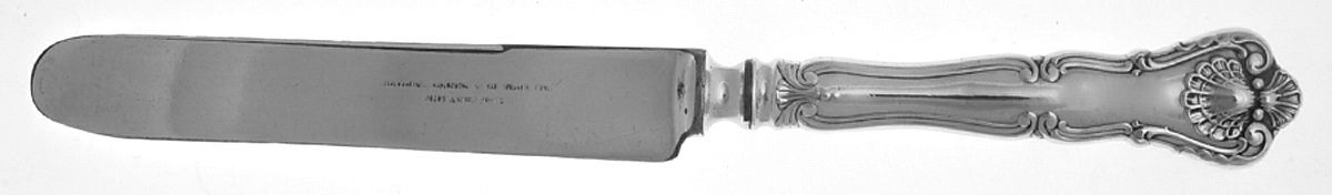 New Queens (Sterling, 1900) Old French Hollow Knife by Durgin-1