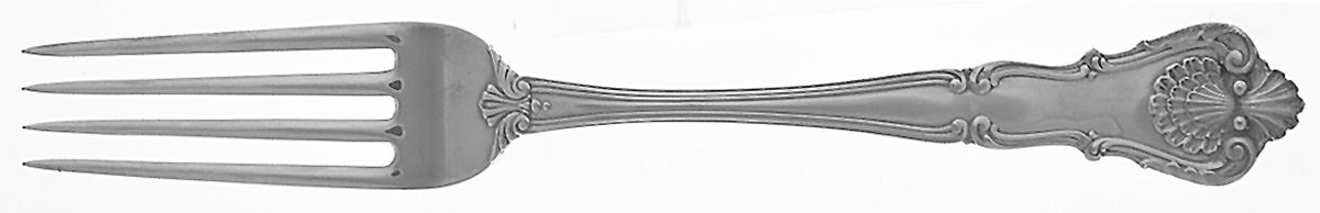 New Queens (Sterling, 1900) Fork by Durgin-1