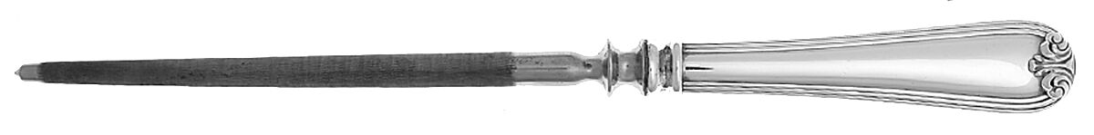 New Standish (Sterling, 1905) Small Steel Rod Sharpener Knife by Durgin-1