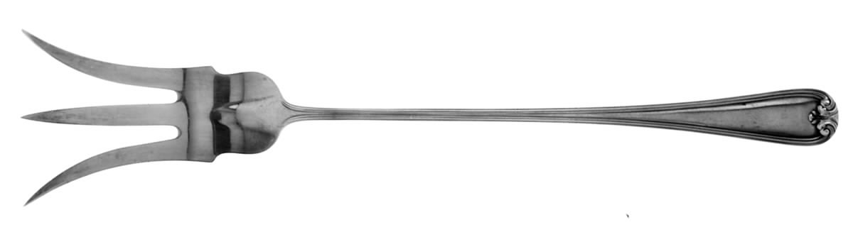 New Standish (Sterling, 1905) Large Lettuce Serving Fork by Durgin-1