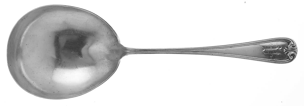New Standish (Sterling, 1905) Small Solid Berry/Casserole Spoon by Durgin-1