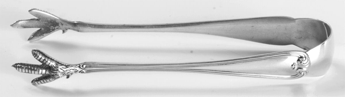 New Standish (Sterling, 1905) Large Sugar Tongs by Durgin-1
