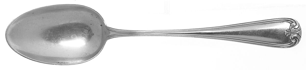 New Standish (Sterling, 1905) Dessert/Oval Soup Spoon by Durgin-1
