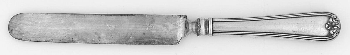 New Standish (Sterling, 1905) Blunt Hollow Knife by Durgin-1