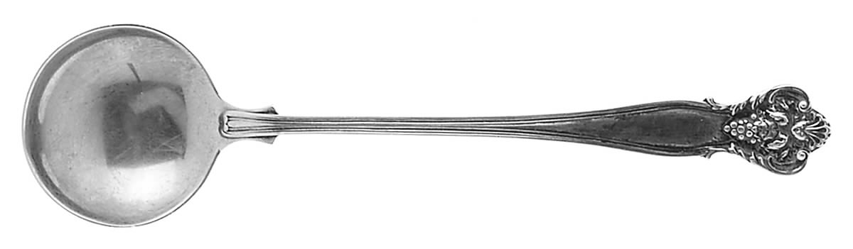 New Vintage (Sterling, 1904) Large Short Handle Chocolate Spoon by Durgin-1