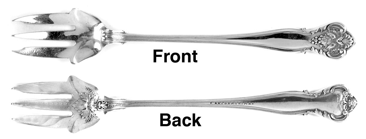 New Vintage (Sterling, 1904) Oyster Fork by Durgin-1