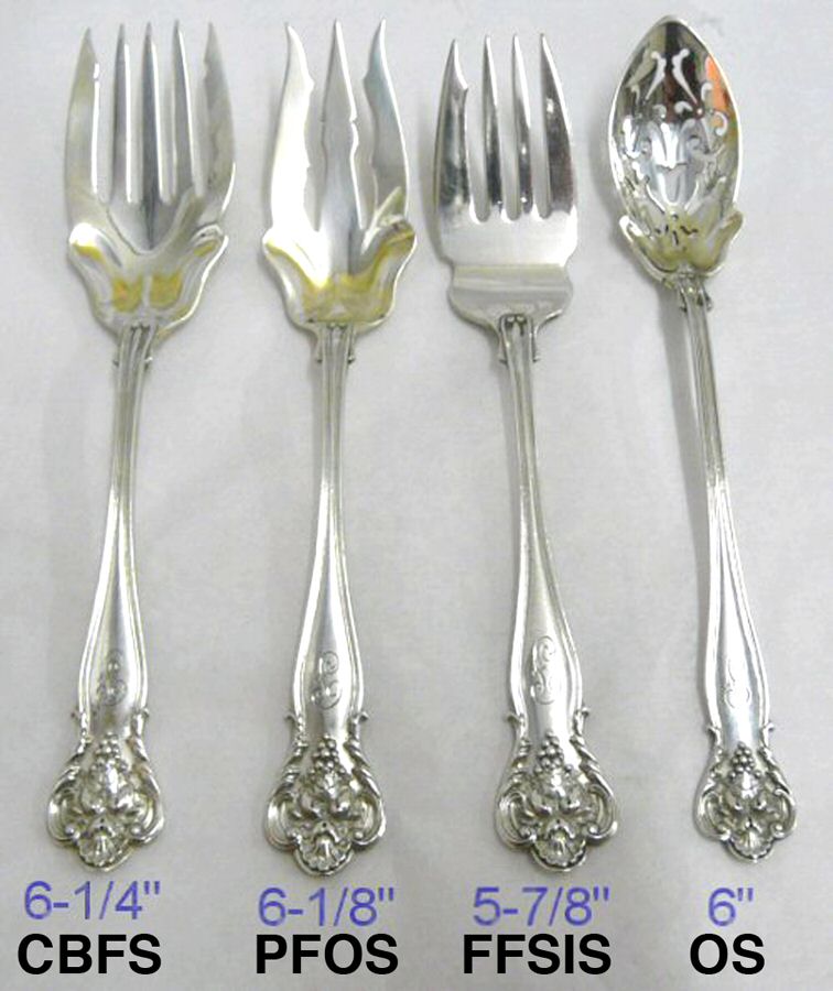 New Vintage (Sterling, 1904) Small Chipped Beef Fork by Durgin-1