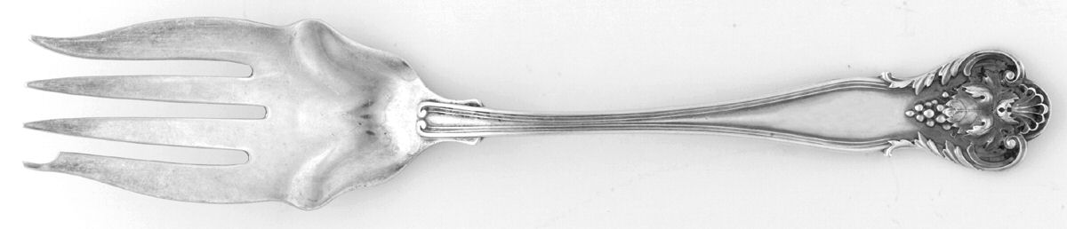 New Vintage (Sterling, 1904) Individual Salad Fork by Durgin-1