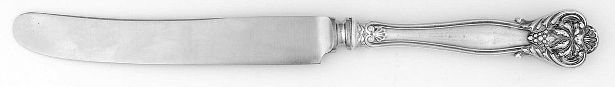 New Vintage (Sterling, 1904) Old French Hollow Knife with Bolster by Durgin-1