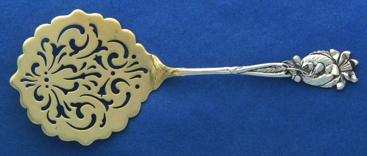 Orange Blossom (Sterling, 1898) Large Cucumber Server by Durgin-1